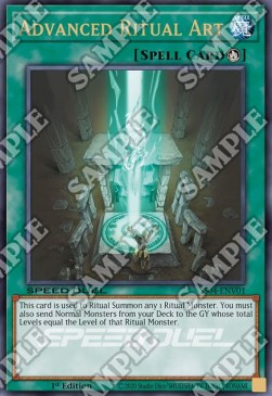 Advanced Ritual Art - Speed Duel Starter Decks: Match of the Millennium (Ultra Rare) [SS04-V01]