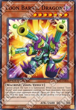 Toon Barrel Dragon⁣ - Speed Duel Starter Decks: Match of the Millennium⁣ (Common)⁣ [B06]
