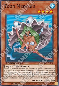 Toon Mermaid⁣ - Speed Duel Starter Decks: Match of the Millennium⁣ (Common)⁣ [B10]