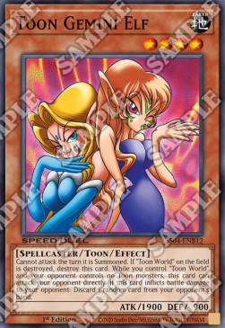 Toon Gemini Elf⁣ - Speed Duel Starter Decks: Match of the Millennium⁣ (Common)⁣ [B12]