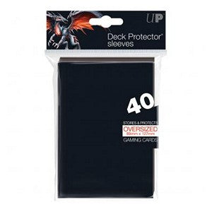 40 Ultra Pro Oversized Sleeves (Black)