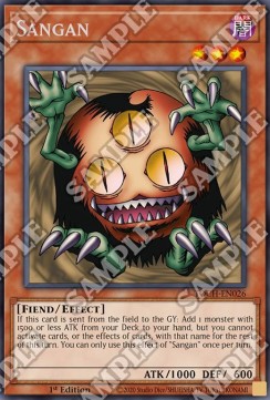 Sangan - Toon Chaos (Rare) [TOCH-026]