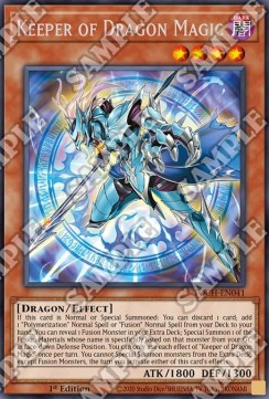 Keeper of Dragon Magic - Toon Chaos (Rare) [TOCH-041]