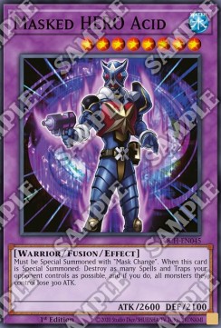 Masked HERO Acid⁣ - Toon Chaos⁣ (Super Rare)⁣ [045]