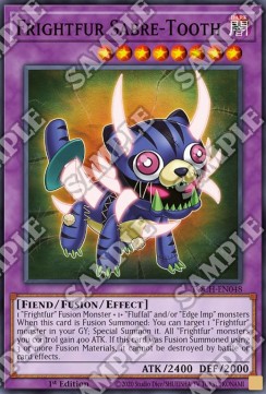 Frightfur Sabre-Tooth⁣ - Toon Chaos⁣ (Super Rare)⁣ [048]