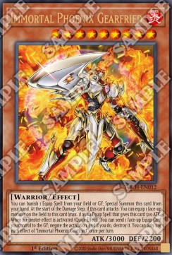 Immortal Phoenix Gearfried (V.1 - Ultra Rare)⁣ - Toon Chaos⁣ (Ultra Rare)⁣ [012]
