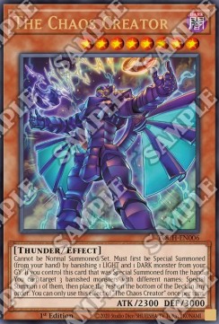 The Chaos Creator (V.1 - Ultra Rare)⁣ - Toon Chaos⁣ (Ultra Rare)⁣ [006]