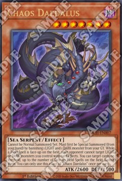 Chaos Daedalus (V.1 - Ultra Rare)⁣ - Toon Chaos⁣ (Ultra Rare)⁣ [007]