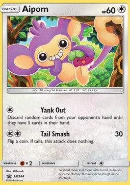 Aipom - SM Black Star Promos (Promo) [SM-244]