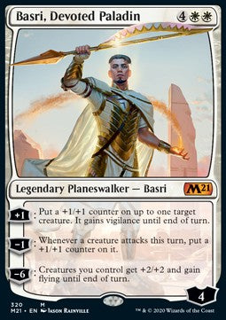 Basri, Devoted Paladin - Core 2021: Extras (Mythic) [XM21-320]