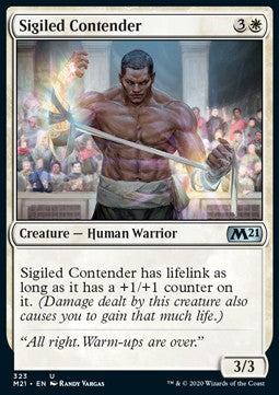 Sigiled Contender - Core 2021: Extras (Uncommon) [XM21-323]