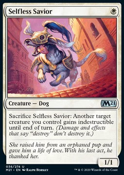 Selfless Savior - Core 2021 (Uncommon) [M21-36]