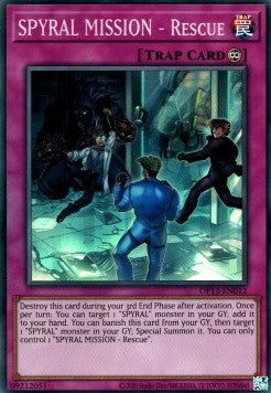 SPYRAL MISSION - Rescue⁣ - OTS Tournament Pack 13⁣ (Super Rare)⁣ [012]