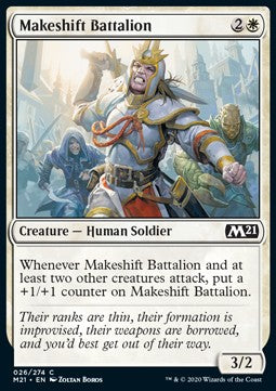 Makeshift Battalion - Core 2021 (Common) [M21-26]