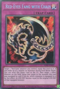 Red-Eyes Fang with Chain⁣ - Legendary Duelists: Season 1⁣ (Secret Rare)⁣ [021]
