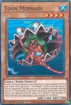 Toon Mermaid⁣ - Legendary Duelists: Season 1⁣ (Common)⁣ [054]