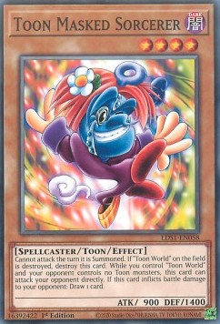 Toon Masked Sorcerer⁣ - Legendary Duelists: Season 1⁣ (Common)⁣ [058]