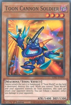 Toon Cannon Soldier⁣ - Legendary Duelists: Season 1⁣ (Common)⁣ [060]