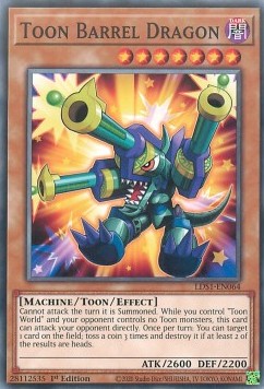 Toon Barrel Dragon⁣ - Legendary Duelists: Season 1⁣ (Common)⁣ [064]