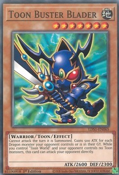 Toon Buster Blader⁣ - Legendary Duelists: Season 1⁣ (Common)⁣ [065]