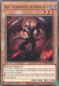 Farfa, Malebranche of the Burning Abyss - Structure Deck: Sacred Beasts (Common) [SDSA-016]