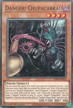 Danger! Chupacabra!⁣ - Structure Deck: Sacred Beasts⁣ (Common)⁣ [018]