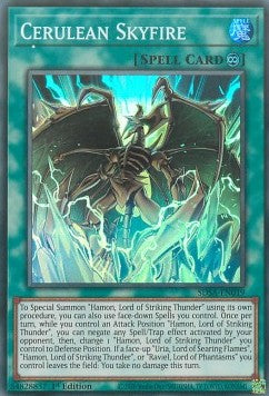 Cerulean Skyfire⁣ - Structure Deck: Sacred Beasts⁣ (Super Rare)⁣ [019]