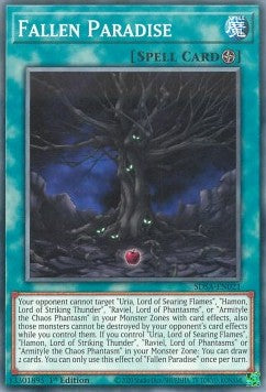 Fallen Paradise - Structure Deck: Sacred Beasts (Common) [SDSA-021]