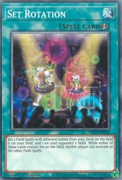 Set Rotation⁣ - Structure Deck: Sacred Beasts⁣ (Common)⁣ [025]