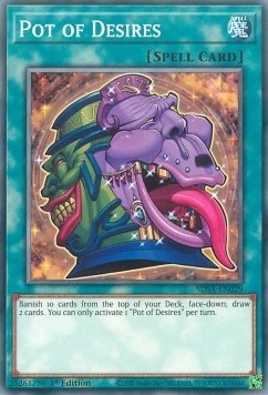 Pot of Desires⁣ - Structure Deck: Sacred Beasts⁣ (Common)⁣ [029]