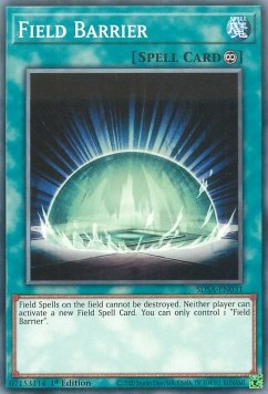 Field Barrier⁣ - Structure Deck: Sacred Beasts⁣ (Common)⁣ [031]