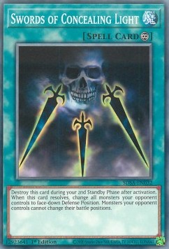 Swords of Concealing Light - Structure Deck: Sacred Beasts (Common) [SDSA-032]