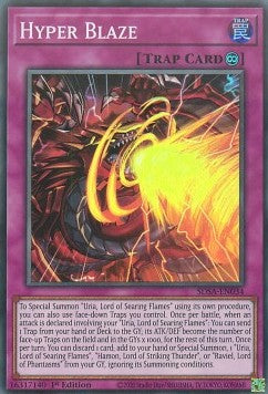 Hyper Blaze⁣ - Structure Deck: Sacred Beasts⁣ (Super Rare)⁣ [034]