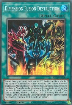 Dimension Fusion Destruction - Structure Deck: Sacred Beasts (Super Rare) [SDSA-046]
