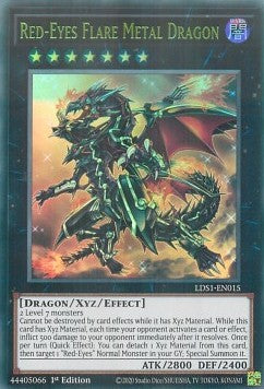 Red-Eyes Flare Metal Dragon (V.2 - Ultra Rare) - Legendary Duelists: Season 1 (Ultra Rare) [LDS1-015]