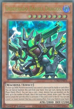 Desperado Barrel Dragon (V.2 - Ultra Rare) - Legendary Duelists: Season 1 (Ultra Rare) [LDS1-076]