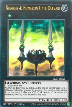 Number 4: Numeron Gate Catvari⁣ - Battles of Legend: Armageddon⁣ (Ultra Rare)⁣ [025]