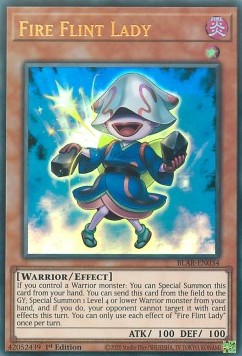 Fire Flint Lady⁣ - Battles of Legend: Armageddon⁣ (Ultra Rare)⁣ [034]