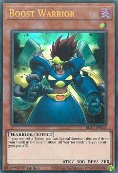 Boost Warrior - Battles of Legend: Armageddon (Ultra Rare) [BLAR-063]