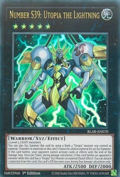 Number S39: Utopia the Lightning⁣ - Battles of Legend: Armageddon⁣ (Ultra Rare)⁣ [070]