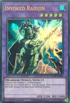 Invoked Raidjin⁣ - Battles of Legend: Armageddon⁣ (Ultra Rare)⁣ [081]