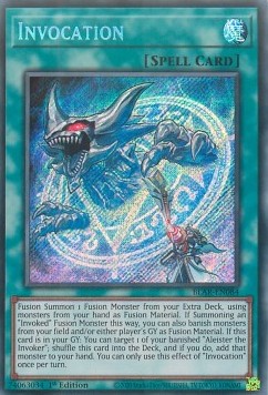 Invocation⁣ - Battles of Legend: Armageddon⁣ (Secret Rare)⁣ [084]