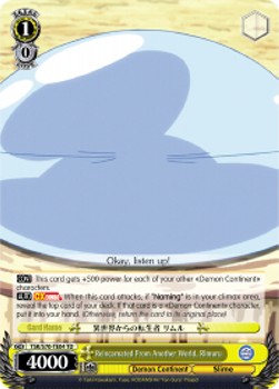 Reincarnated From Another World, Rimuru (V.1 - Trial Deck) - That Time I Got Reincarnated as a Slime (Trial Deck) [TSK/S70-T04]