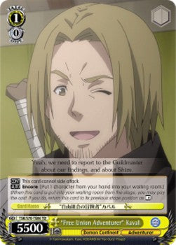"Free Union Adventurer" Kaval - That Time I Got Reincarnated as a Slime (Trial Deck) [TSK/S70-T06]