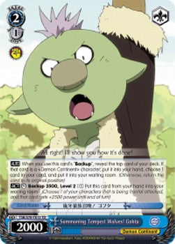 Summoning Tempest Wolves! Gobta - That Time I Got Reincarnated as a Slime (Trial Deck) [TSK/S70-T15]