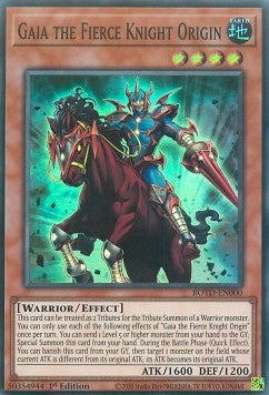 Gaia the Fierce Knight Origin (V.1 - Super Rare)⁣ - Rise of the Duelist⁣ (Super Rare)⁣ [000]