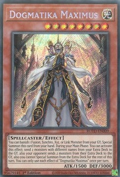 Dogmatika Maximus⁣ - Rise of the Duelist⁣ (Secret Rare)⁣ [009]