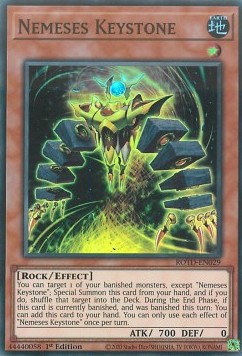 Nemeses Keystone⁣ - Rise of the Duelist⁣ (Super Rare)⁣ [029]