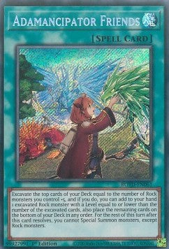 Adamancipator Friends⁣ - Rise of the Duelist⁣ (Secret Rare)⁣ [061]