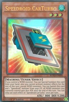 Speedroid CarTurbo⁣ - Rise of the Duelist⁣ (Ultra Rare)⁣ [090]